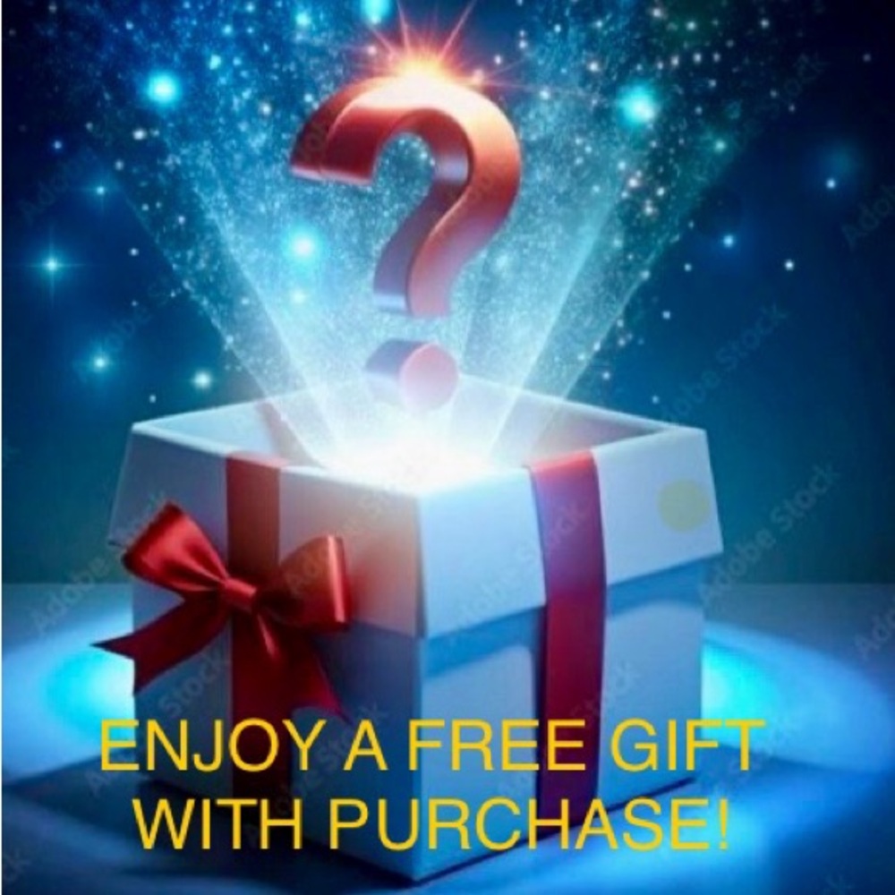 Mystery Gift with any purchase! 🫶🧡🫶